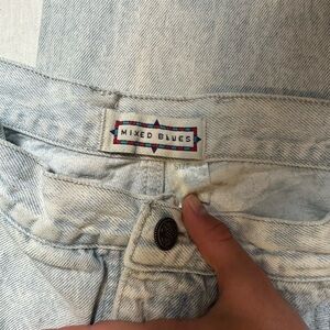 VINTAGE Mixed Blues Light Wash Denim Jeans